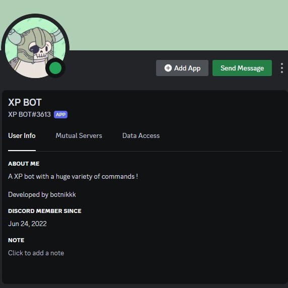Xp Discord Bot Images BotNikkk